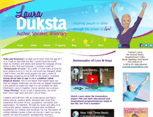 Tablet Screenshot of lauraduksta.com